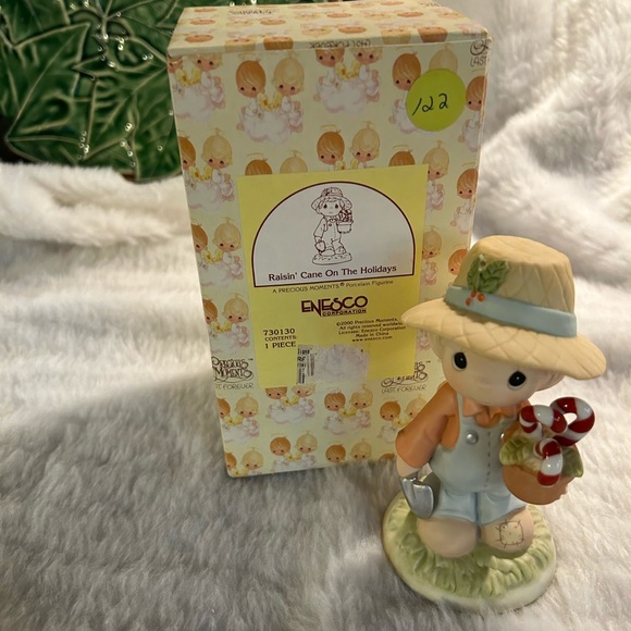 Precious Moments in Box Raisin Cane on the Holidays Figurine - Picture 2 of 8